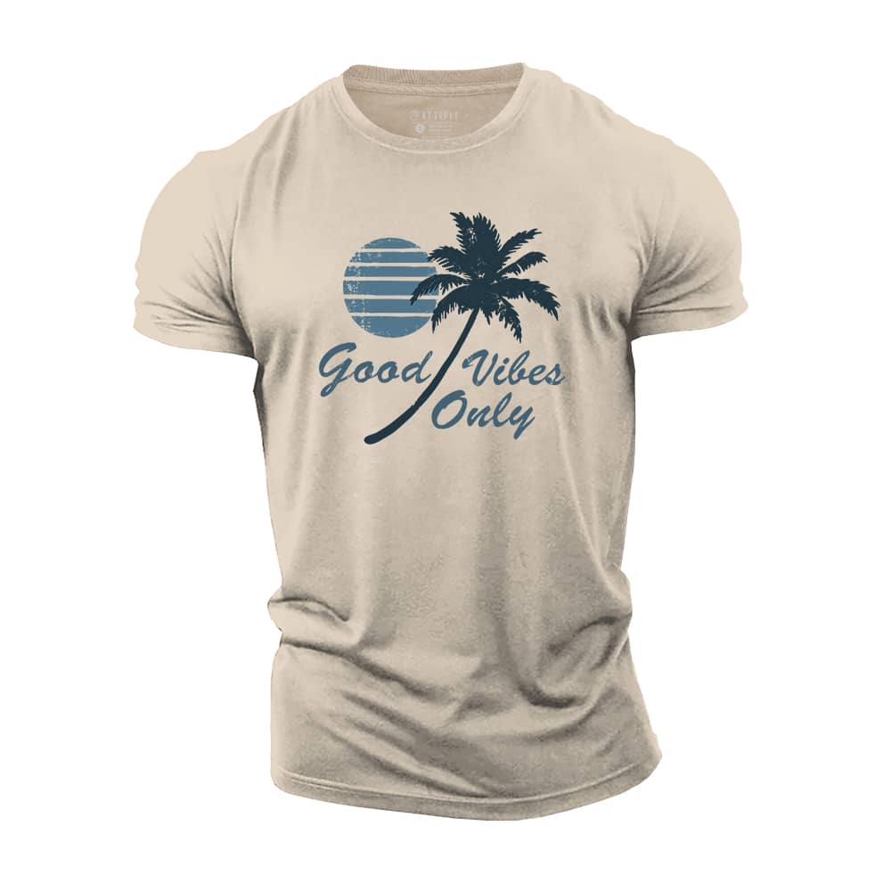 Good Vibes Only Cotton T-Shirt