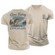 Gone Fishing Cotton T-Shirt