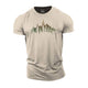 Mountains At Sunrise Cotton T-Shirt