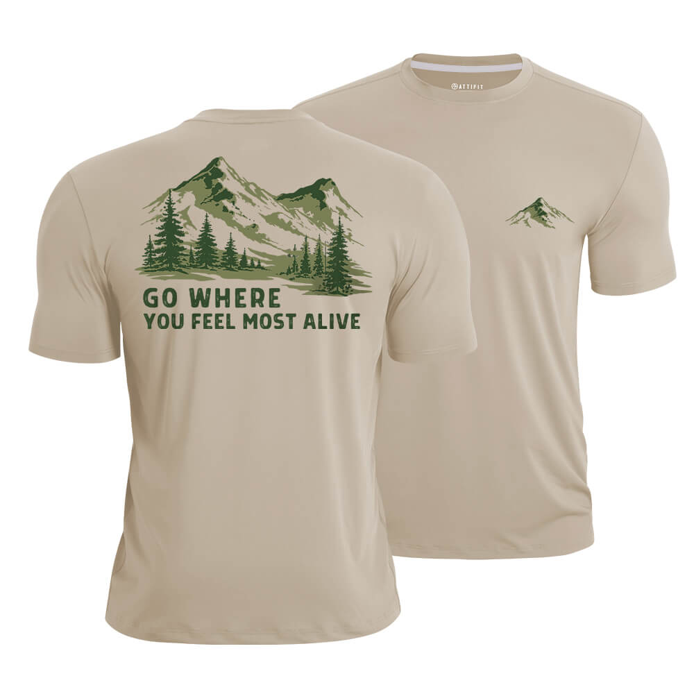 Go Where Alive Quick-Dry T-Shirt