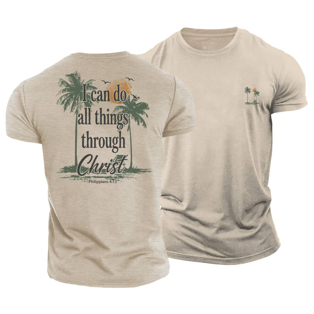 Philippians 4:13 Cotton T-Shirt