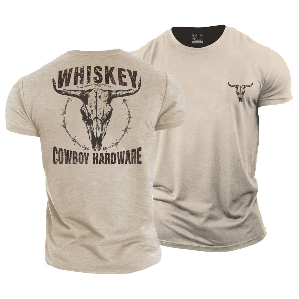 Cowboy Whiskey Cotton T-Shirt