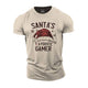 Santa's Favorite Gamer Cotton T-Shirt