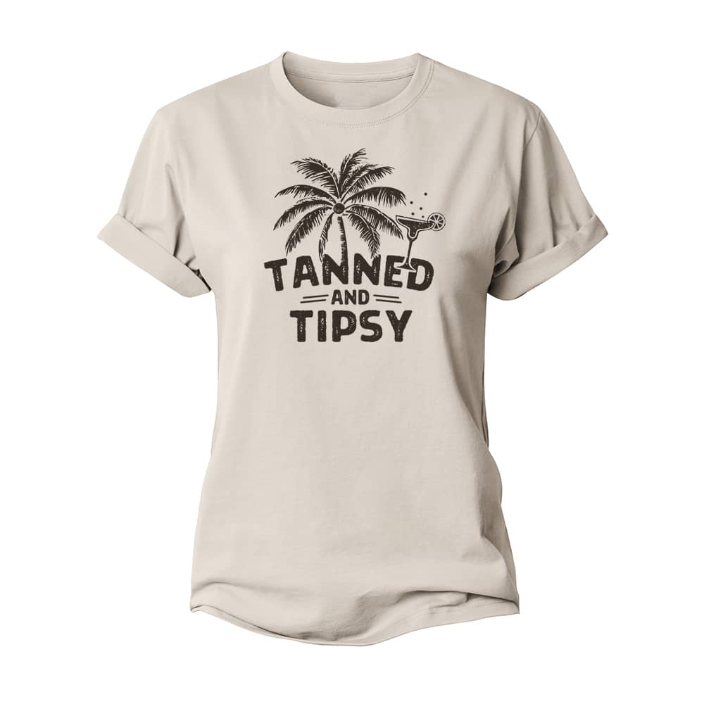 Tanned And Tipsy Women's Cotton T-Shirt