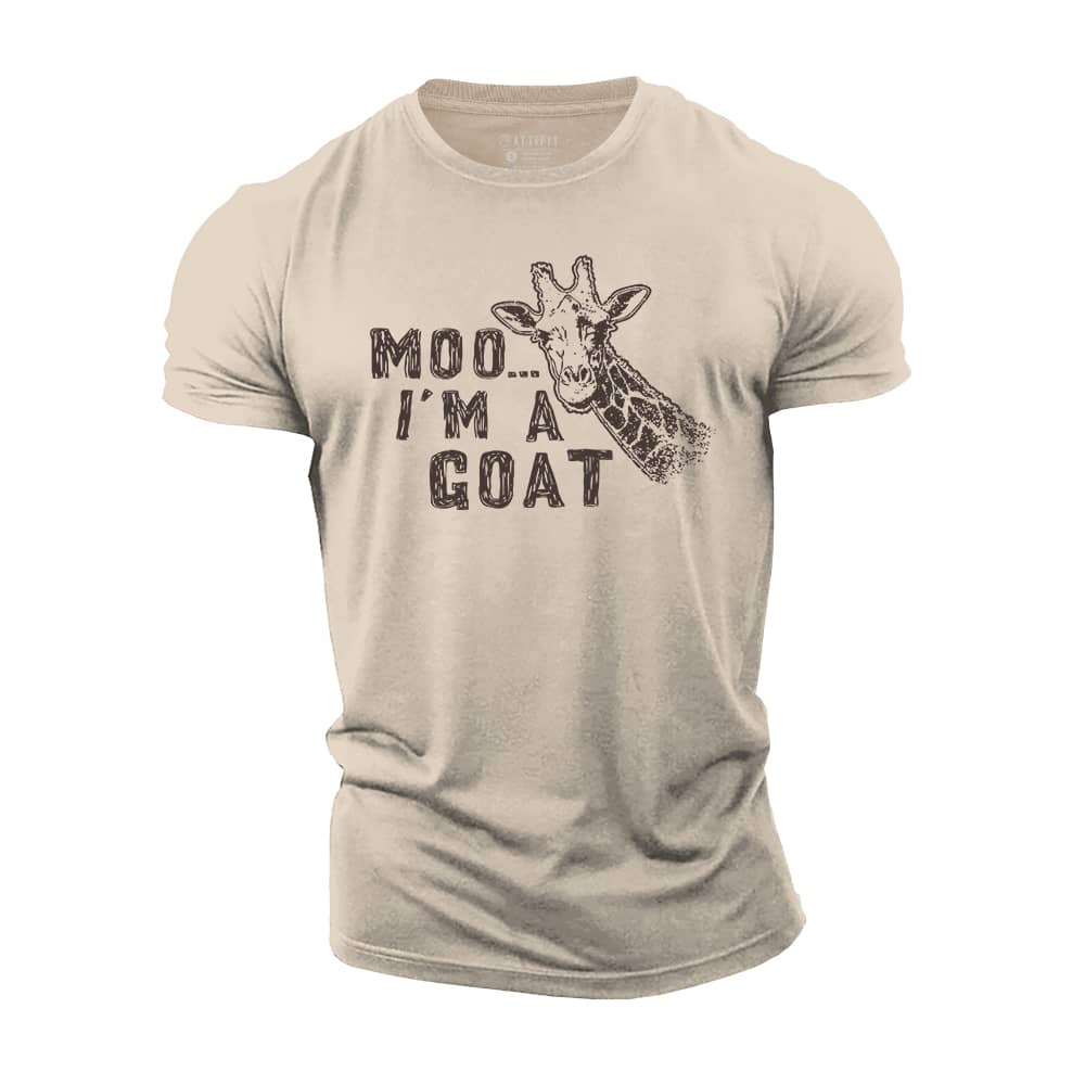 Goat Moo Cotton T-Shirt