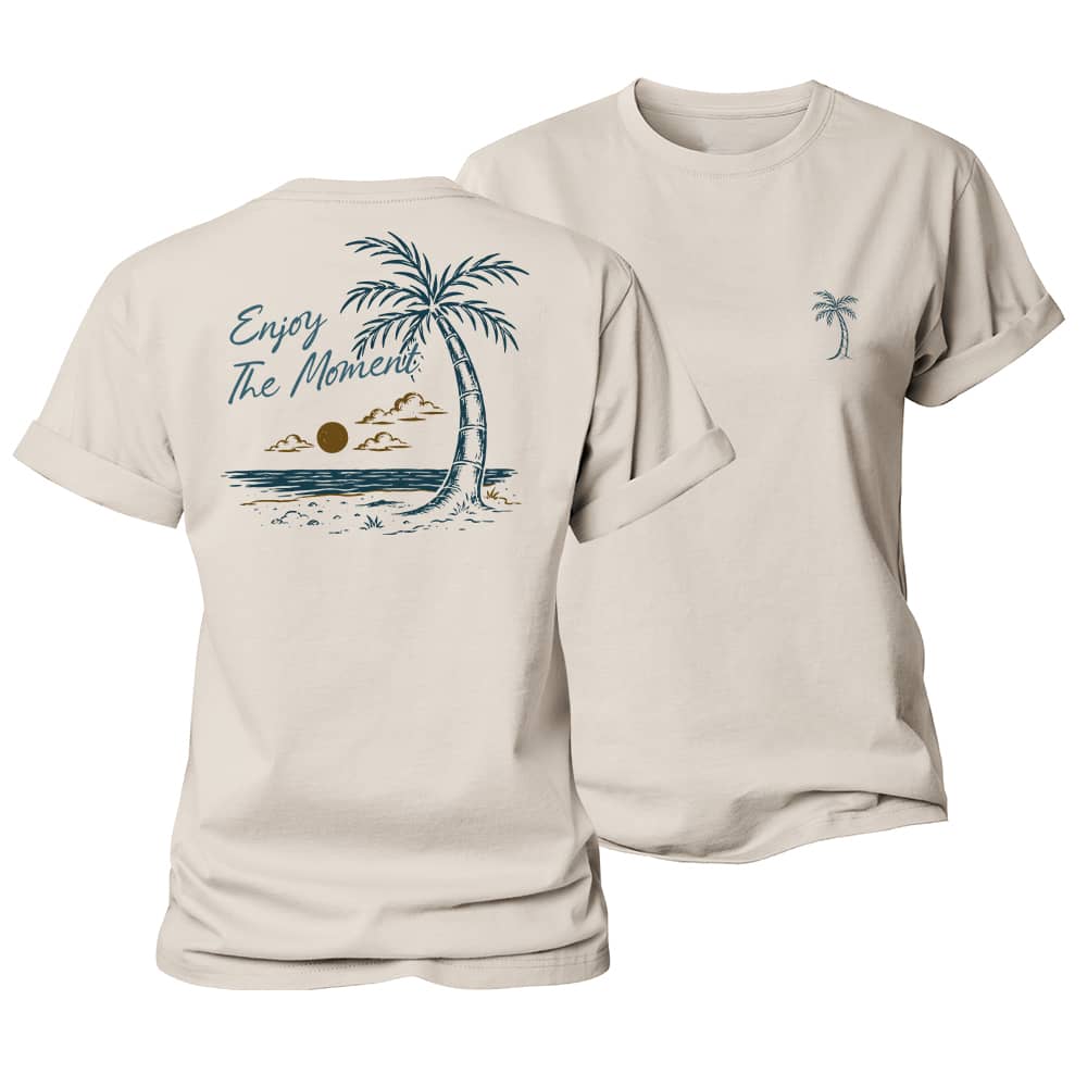 Enjoy The Moment Women's Cotton T-Shirt