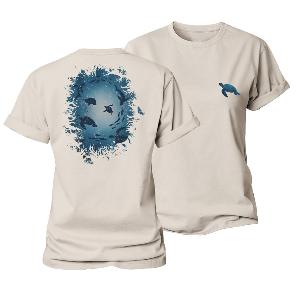 Deep Sea Women's Cotton T-Shirt