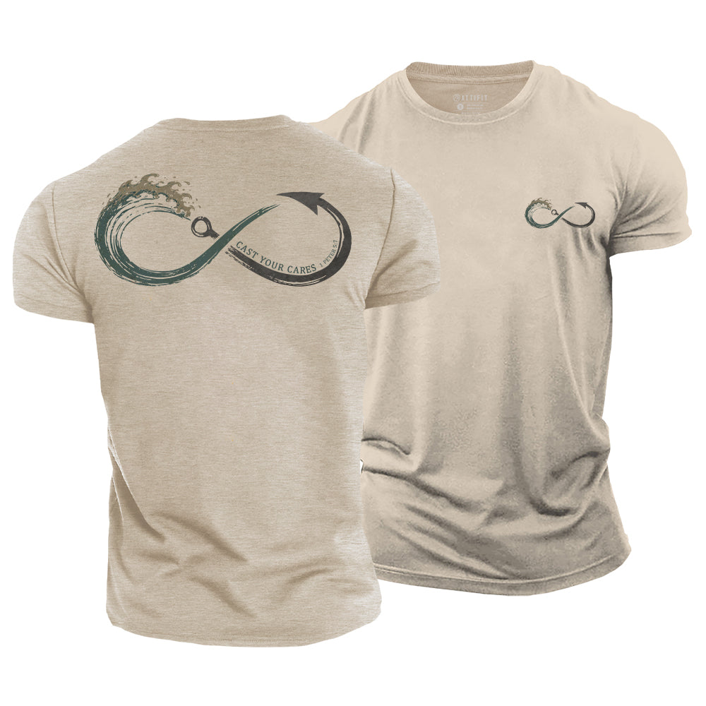 Cast Your Cares Cotton T-Shirt