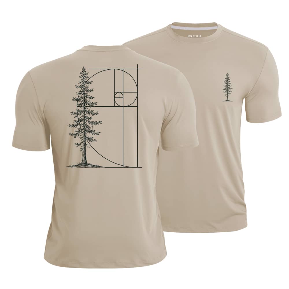 Golden Ratio Pine Quick-Dry T-Shirt