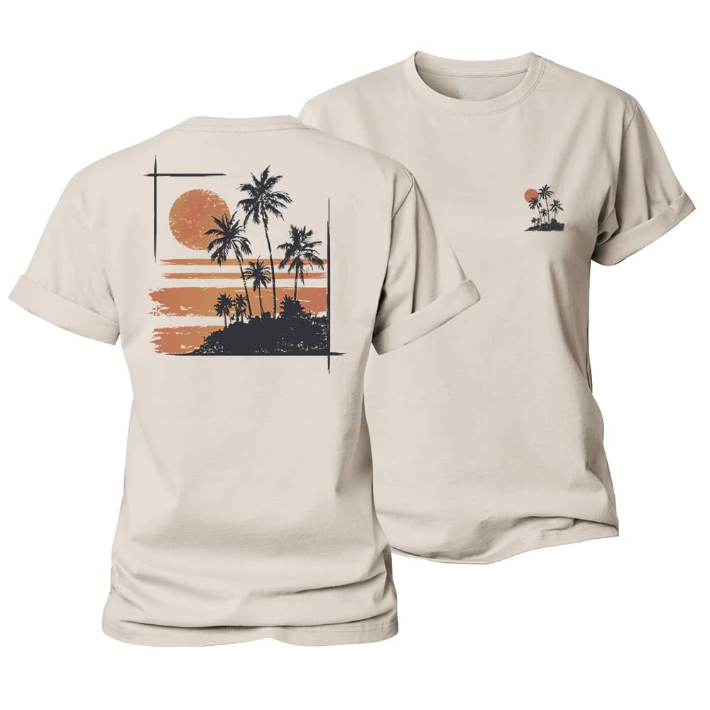 Seaside Sunshine Women's Cotton T-Shirt