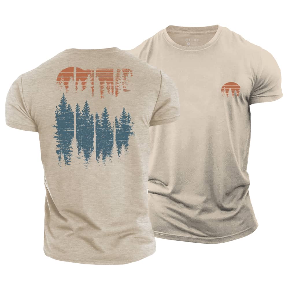 Sunset Woods Cotton T-Shirt