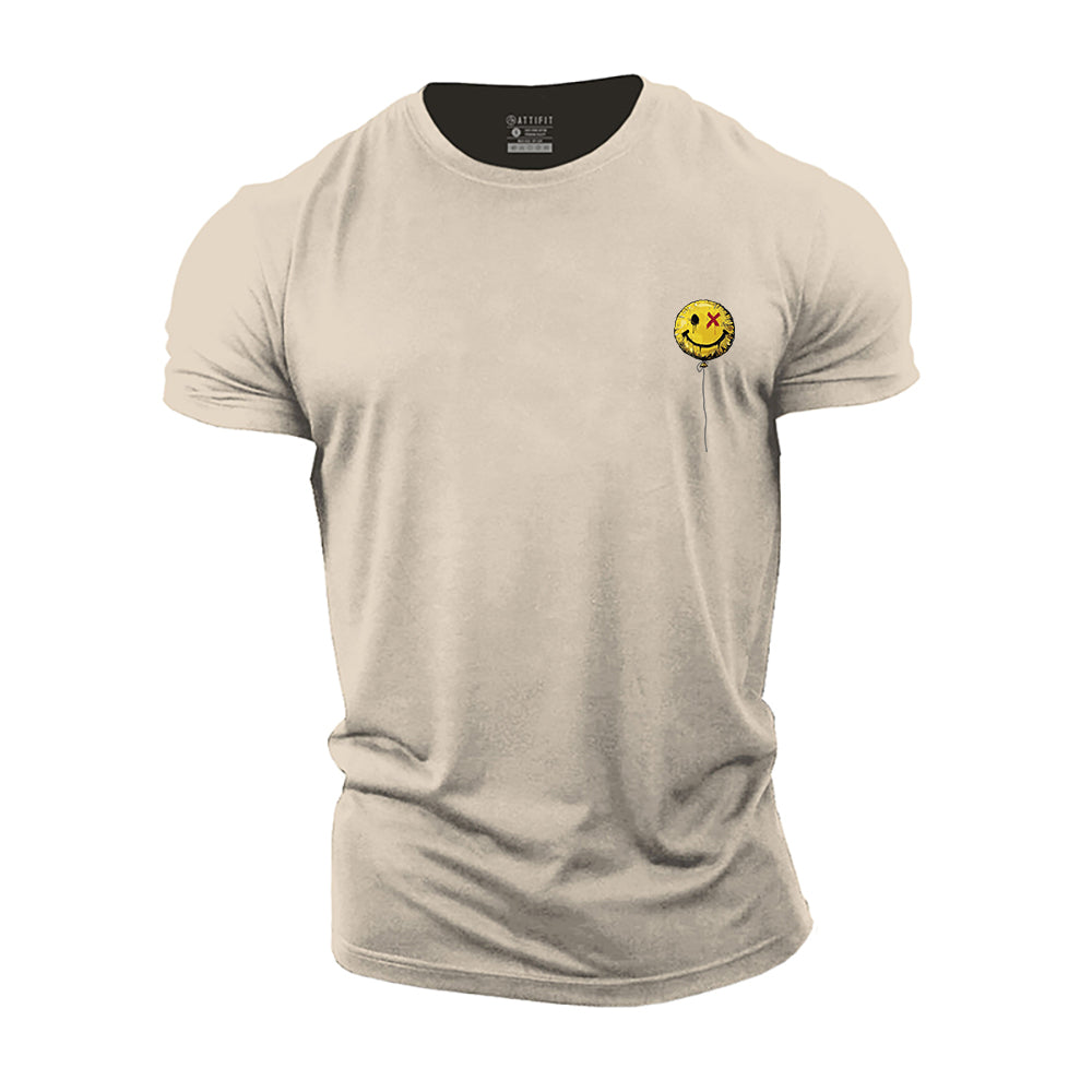 Mini Smiley Ballon Cotton T-Shirt