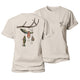 Antler Fish Hook Women's Cotton T-Shirt