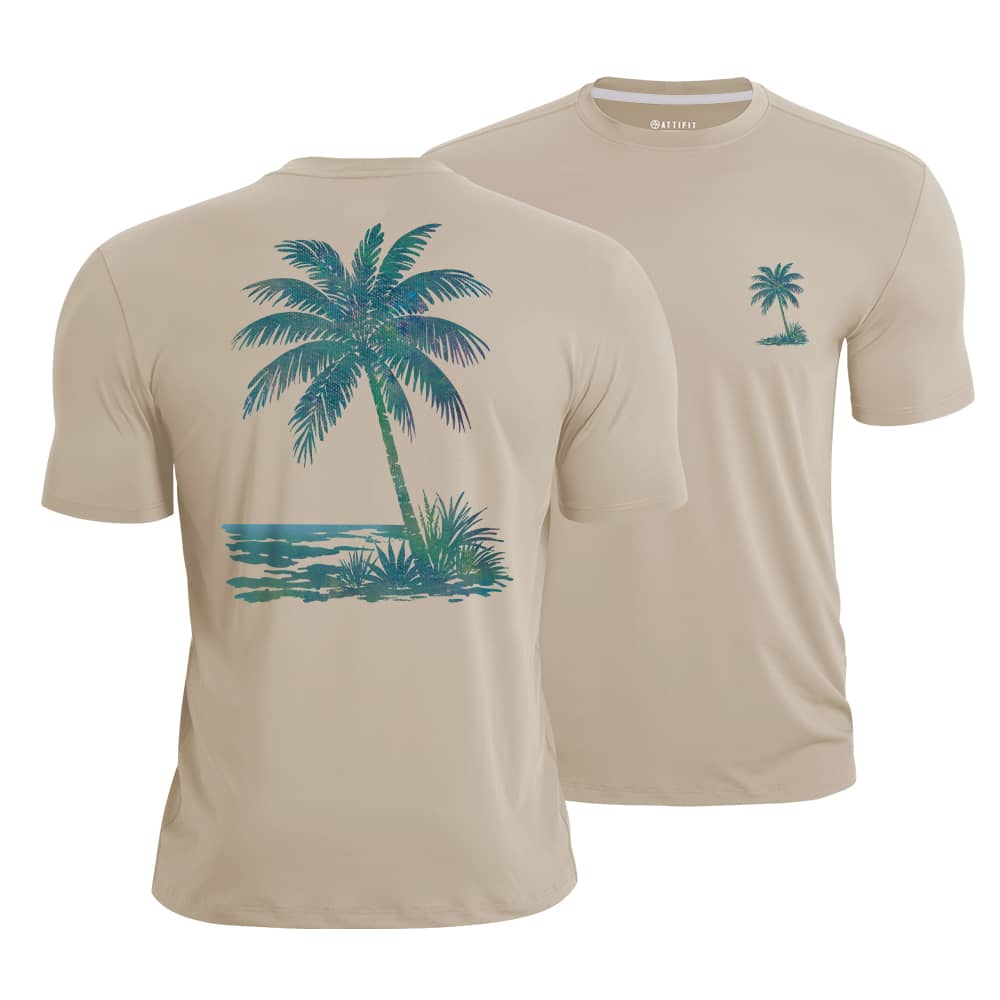 Palm Drift Quick-Dry T-Shirt