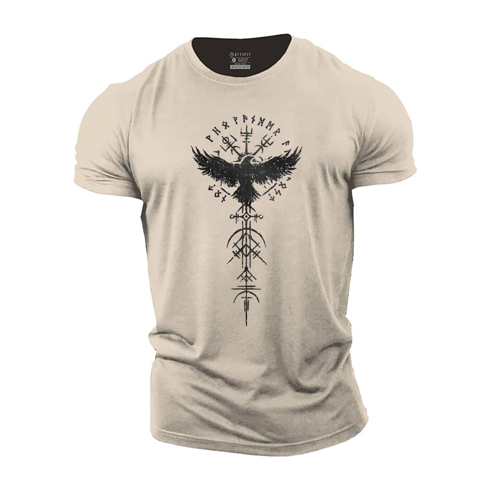 Viking Compass Cotton T-Shirt
