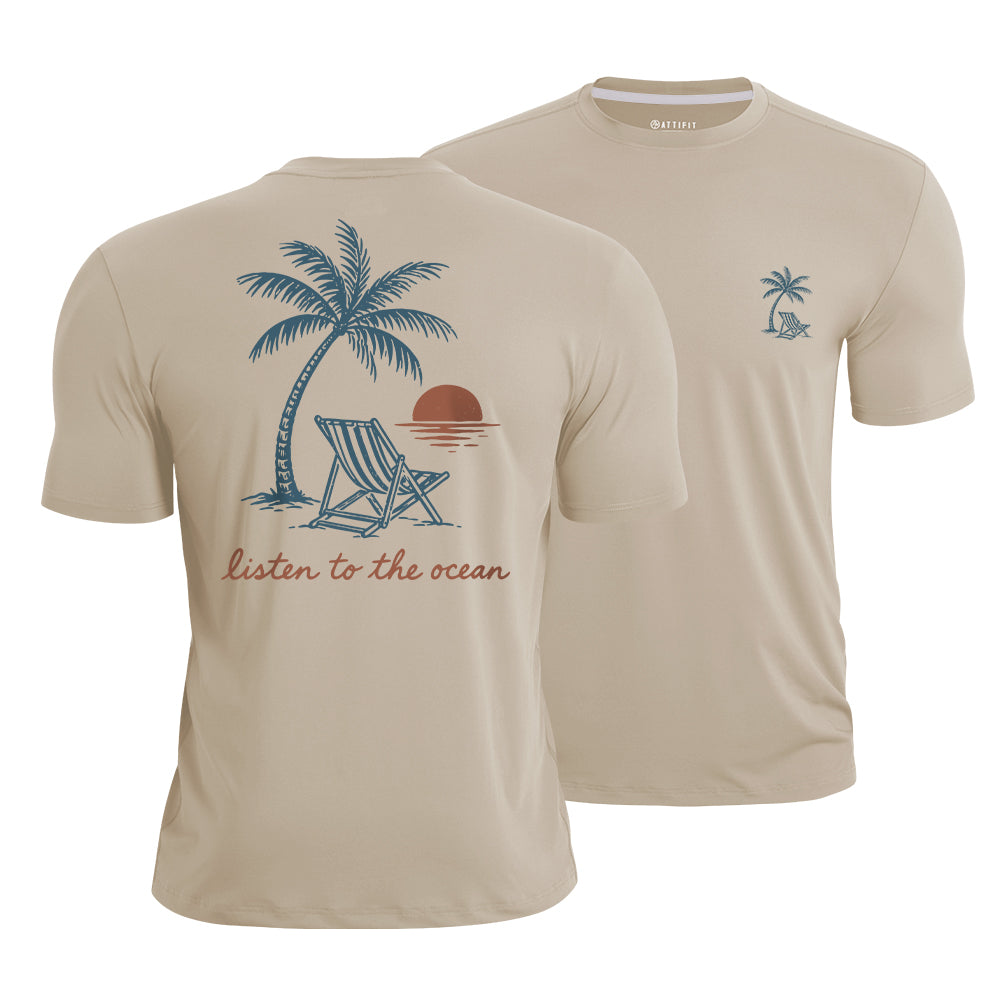 Listen To The Ocean Quick-Dry T-Shirt