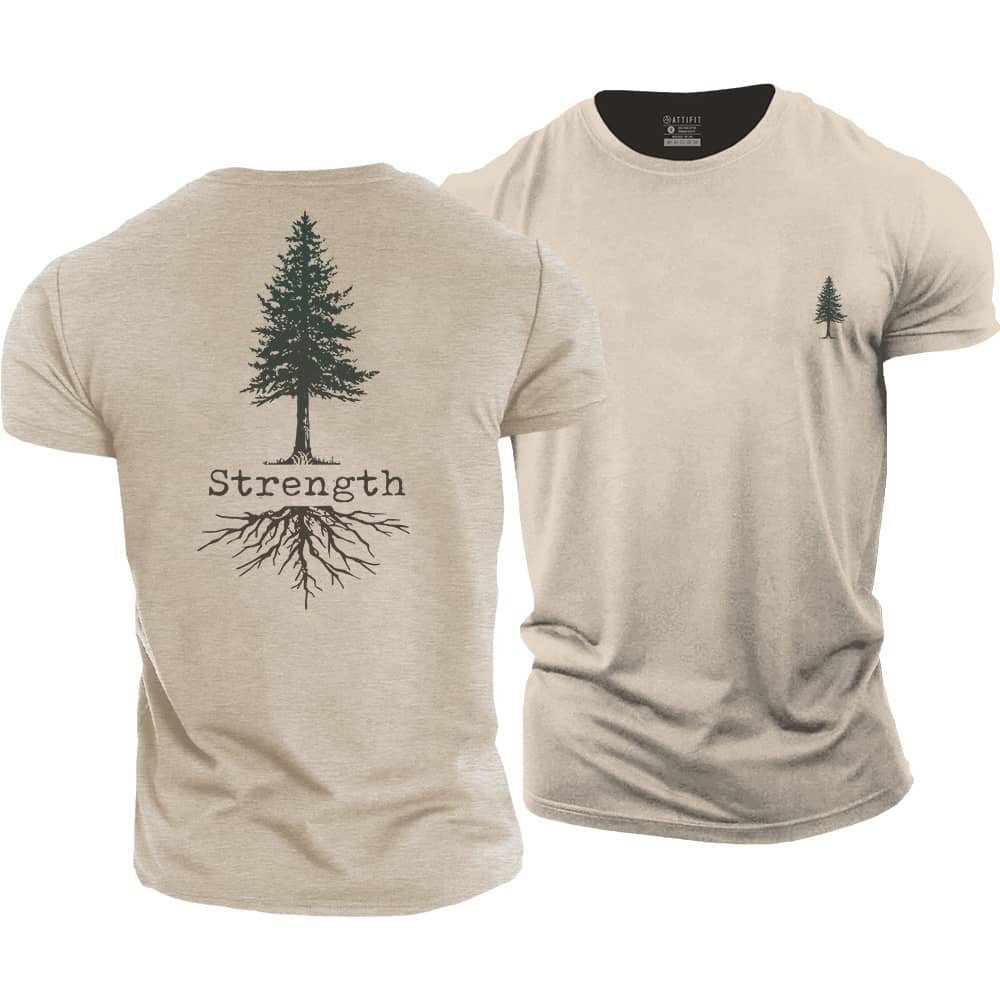 Tree Strength Cotton T-Shirt