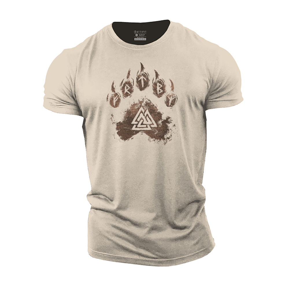 Viking Valknut Cotton T-Shirt
