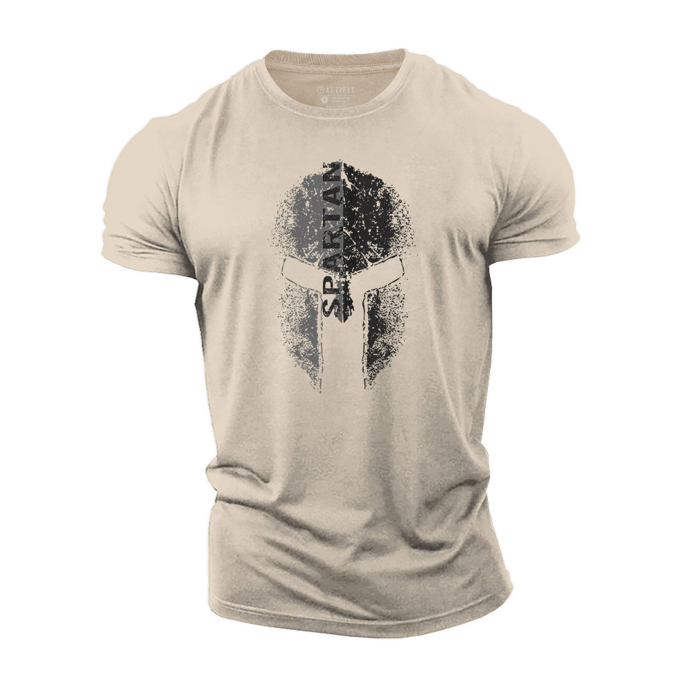 Spartan Helmet Cotton T-Shirt