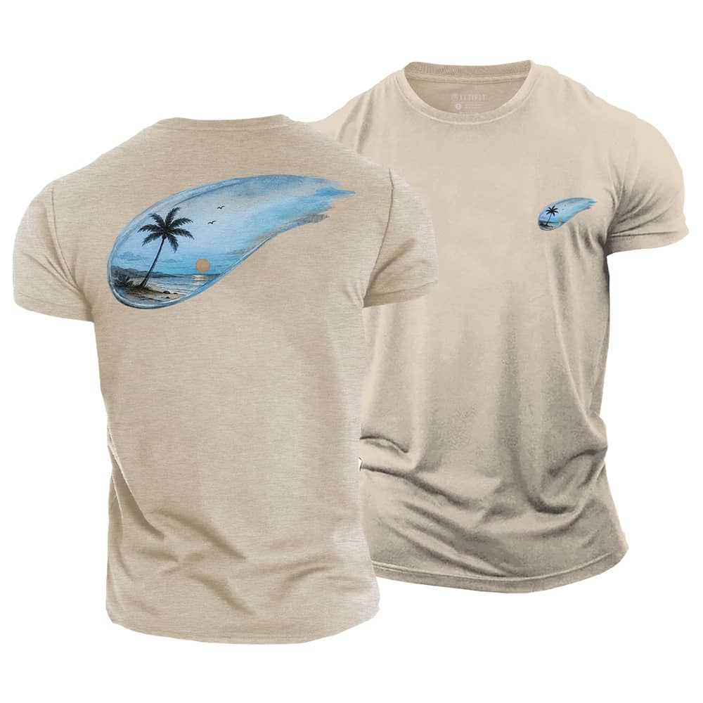 Shoreline Glow Cotton T-Shirt