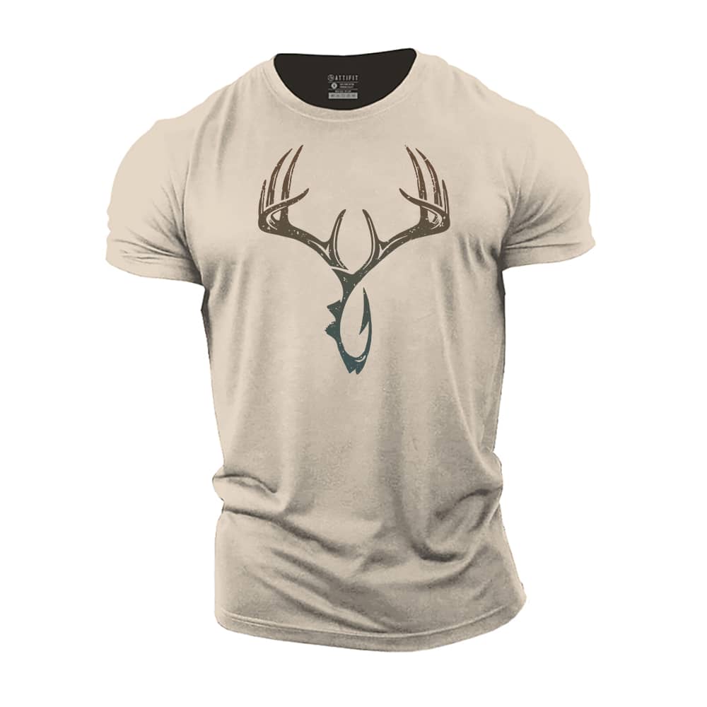 Antler Hook Cotton T-Shirt