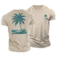 Palm Drift Cotton T-Shirt