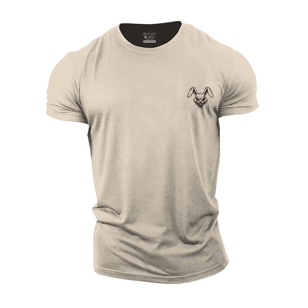Mini Fierce Rabbit Cotton T-Shirt
