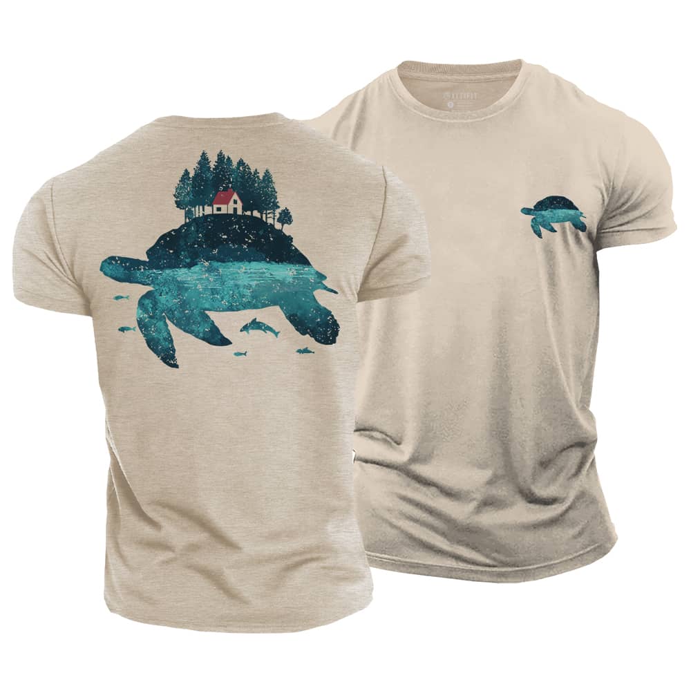 Ocean Retreat Cotton T-Shirt