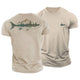 Fishing Reflection Cotton T-Shirt