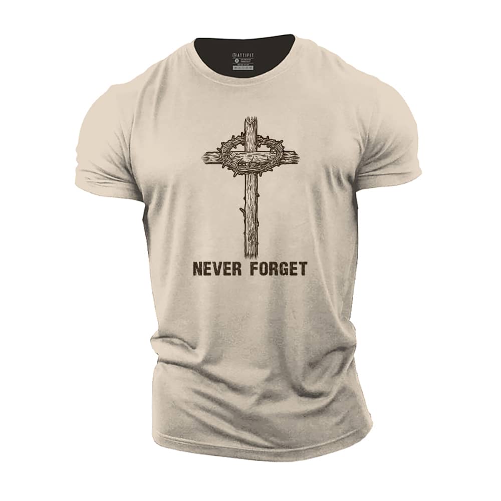 Never Forget Cotton T-Shirt