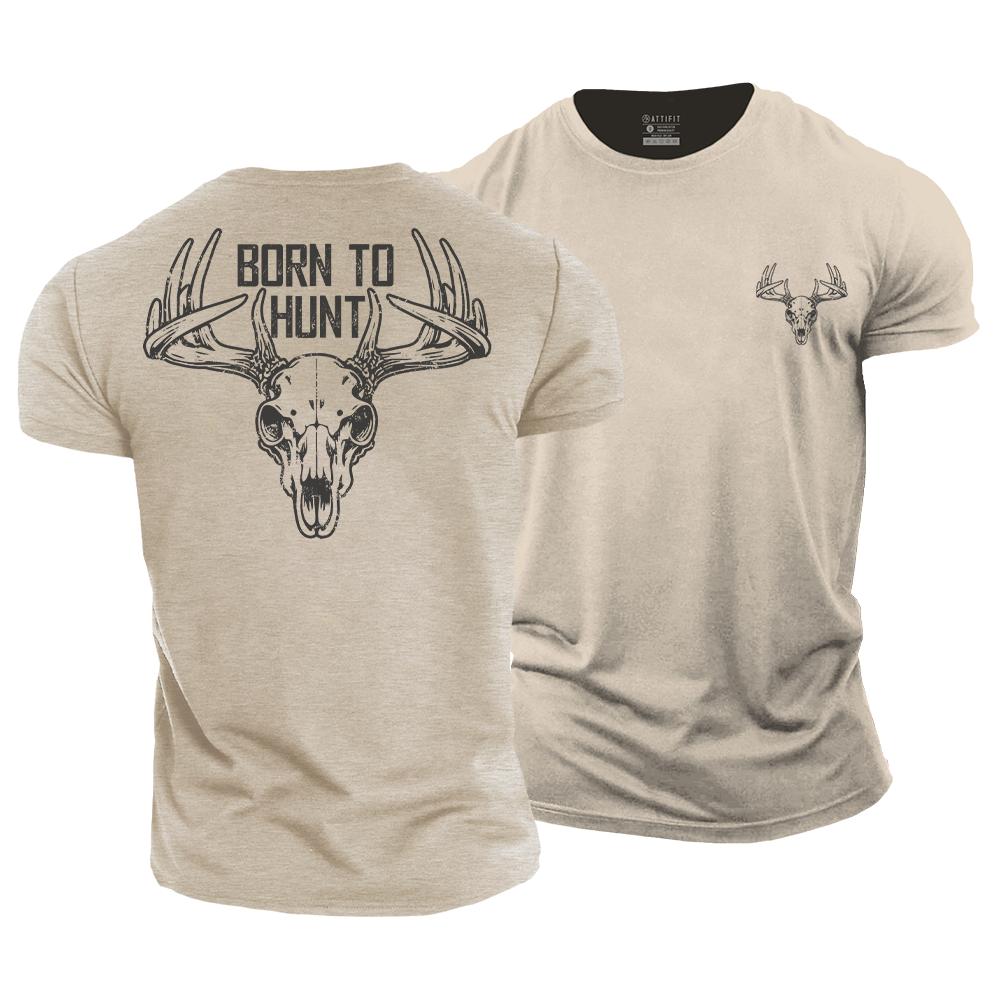 Born To Hunt Cotton T-Shirt