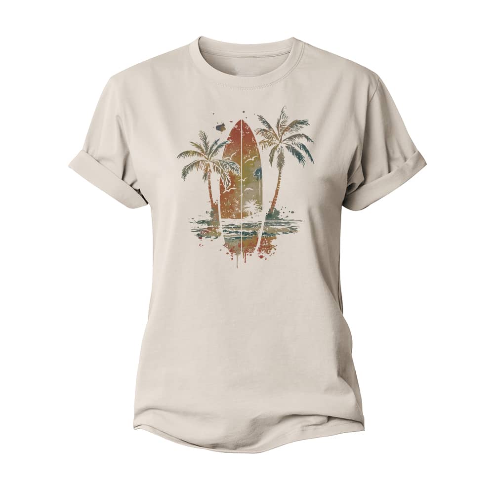 Surf And Sea Women's Cotton T-Shirt