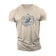 Lake Boat Compass Cotton T-Shirt