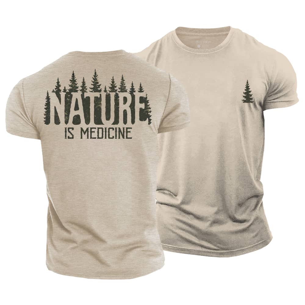 Nature Is Medicine Cotton T-Shirt