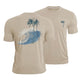 Ocean Wave Palm Quick-Dry T-Shirt