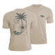 Fibonacci Sunset Wave Quick-Dry T-Shirt