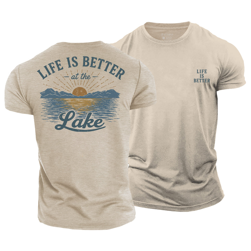 Lake Life Cotton T-Shirt