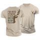 Fit'ness Deer In My Freezer Cotton T-Shirt