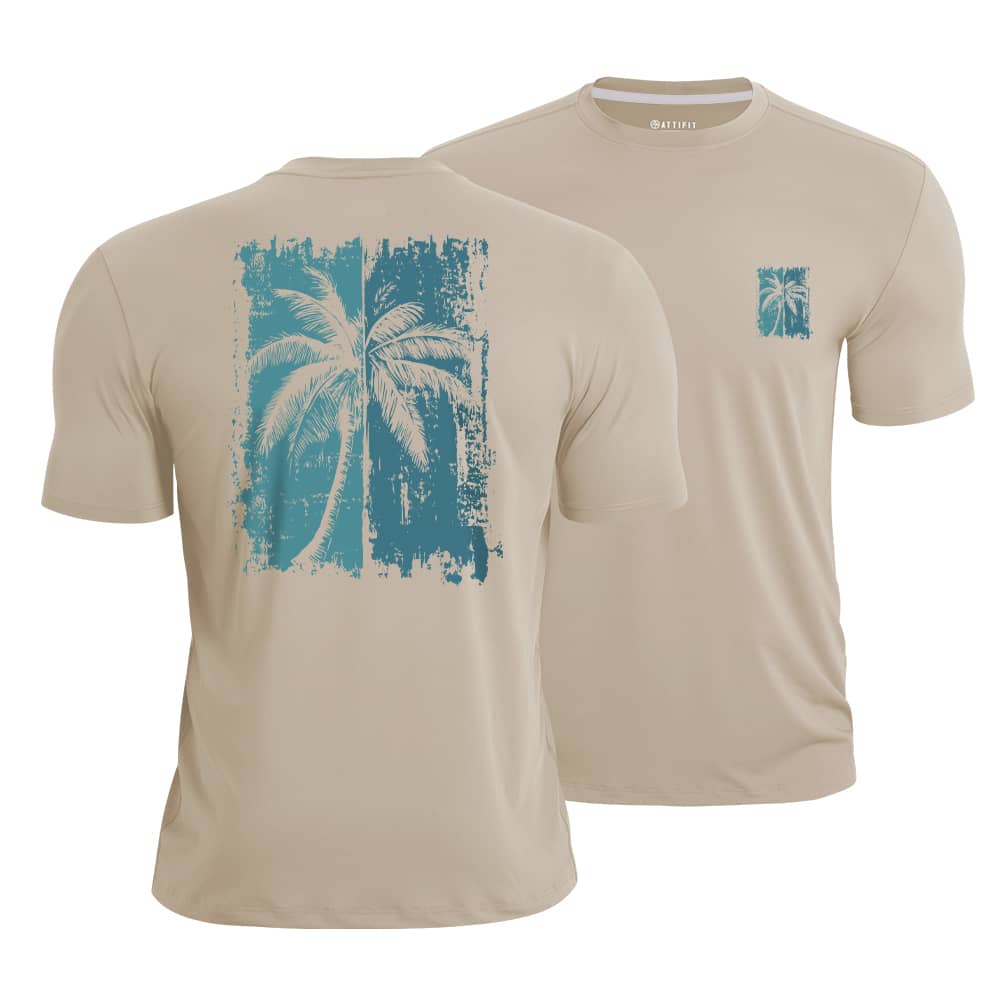 Palm Silhouette Quick-Dry T-Shirt
