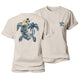 Turtle Palm Reflection Women's Cotton T-Shirt