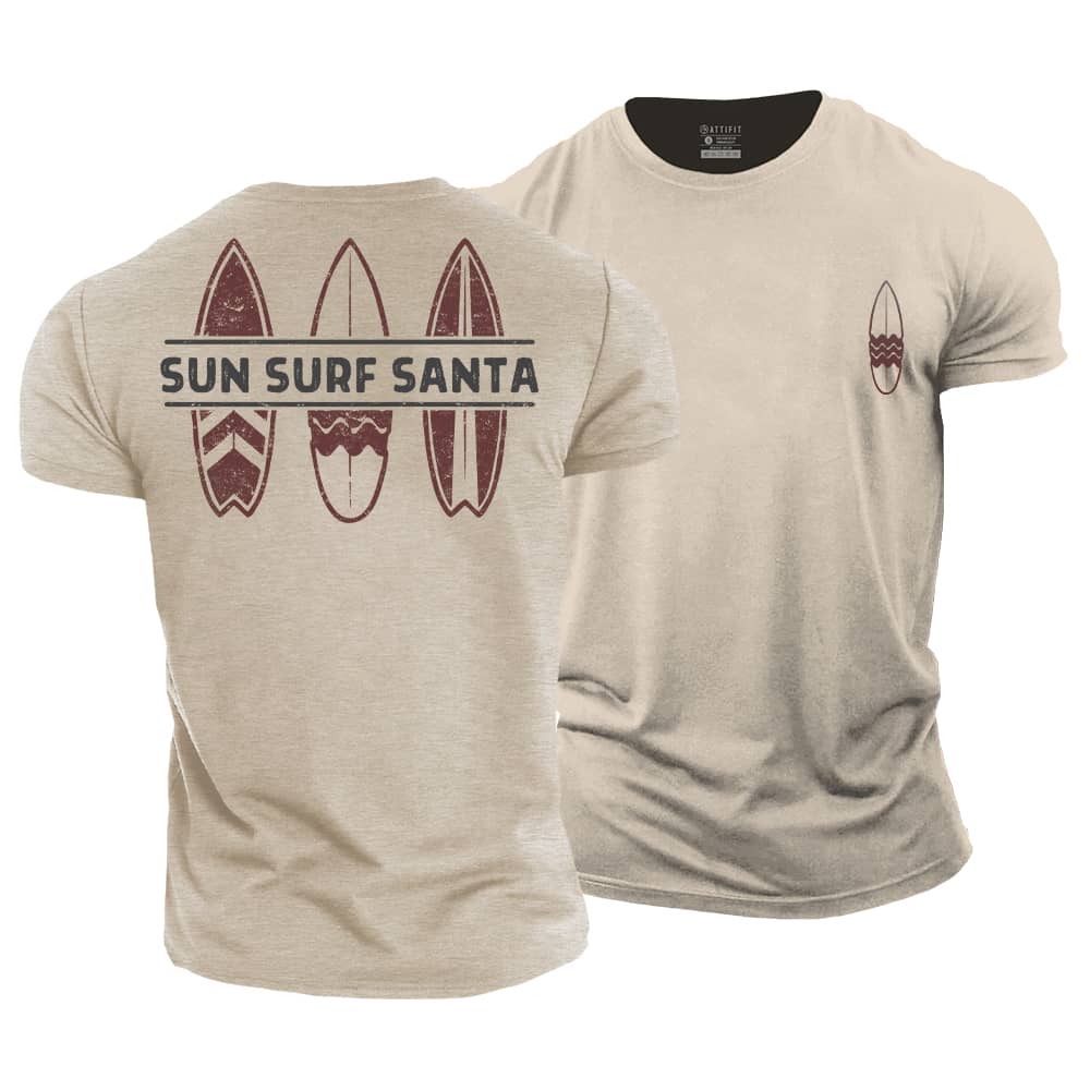 Sun Surf Santa Cotton T-Shirt