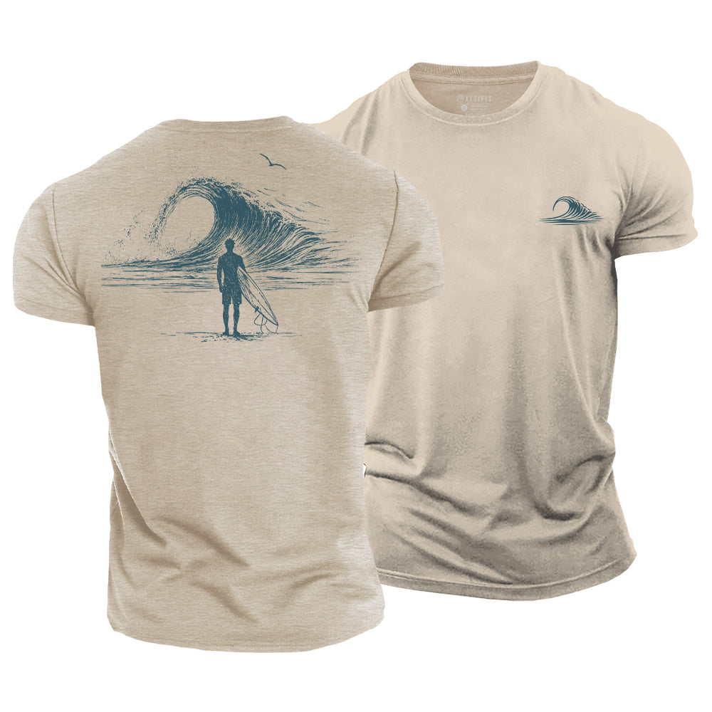 Into the Wave Cotton T-Shirt