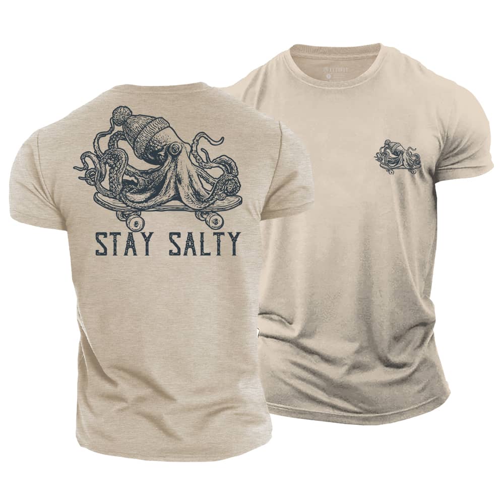 Stay Salty Cotton T-Shirt