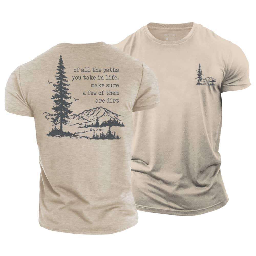 Dirt Paths Cotton T-Shirt