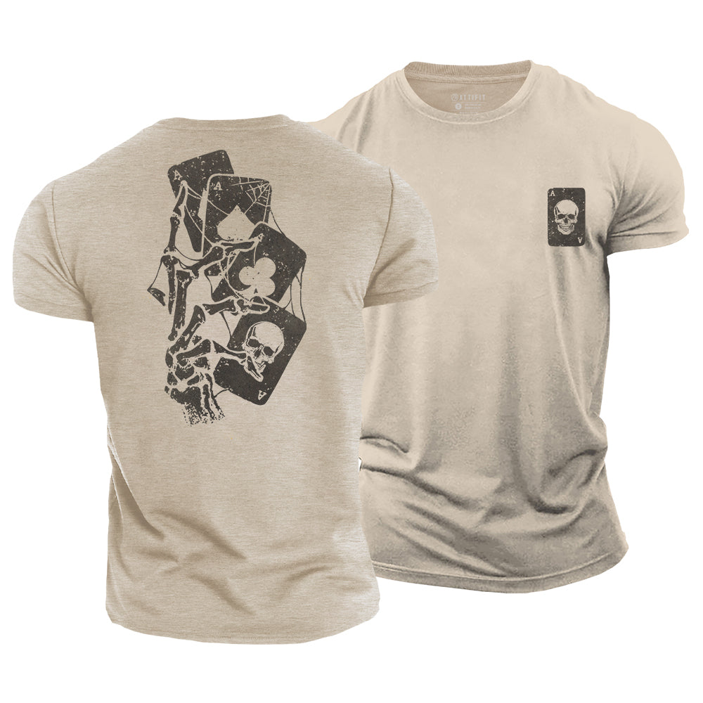 Skull Deal Cotton T-Shirt