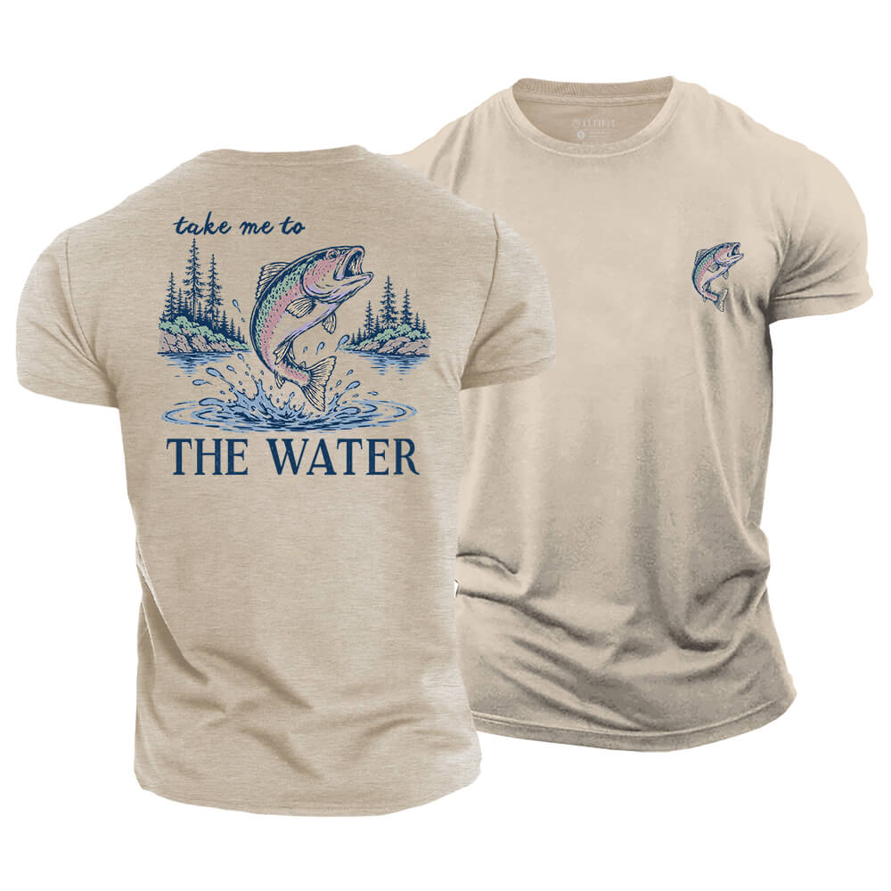 Take Me To The Water Cotton T-Shirt
