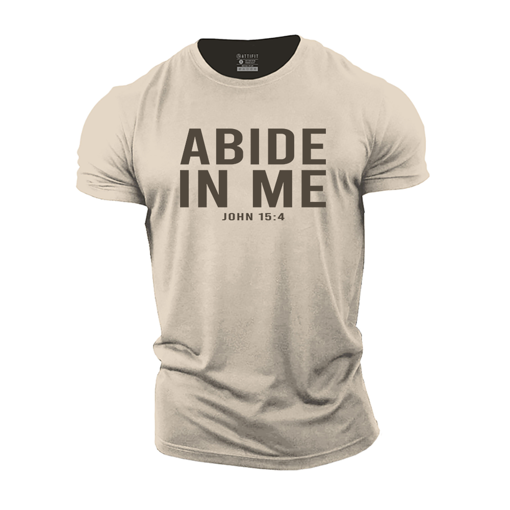Abide in Me Cotton T-Shirt