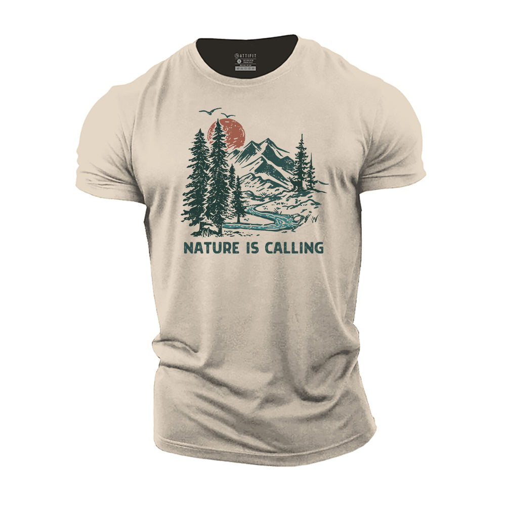 Nature Is Calling Cotton T-Shirt