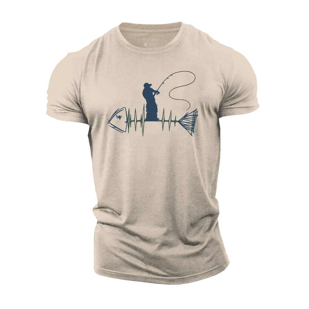 Born To Fish Cotton T-Shirt