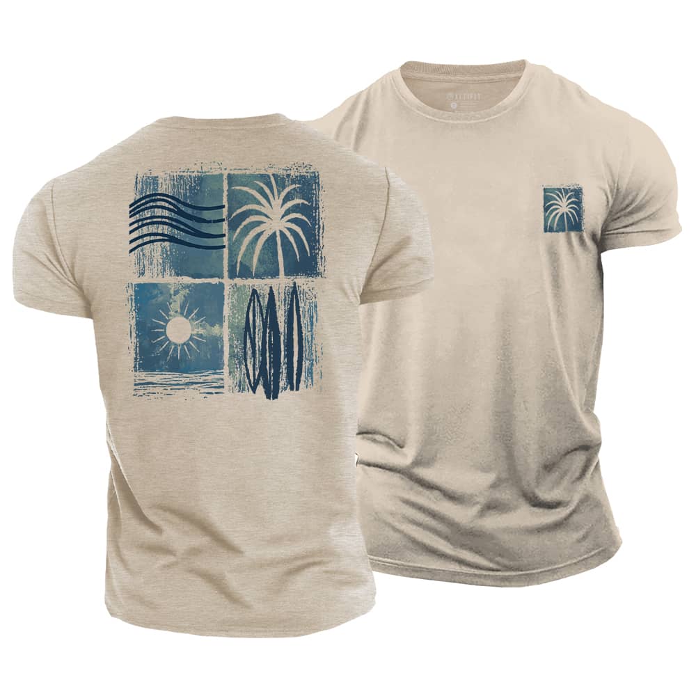 Coastal Icons Cotton T-Shirt